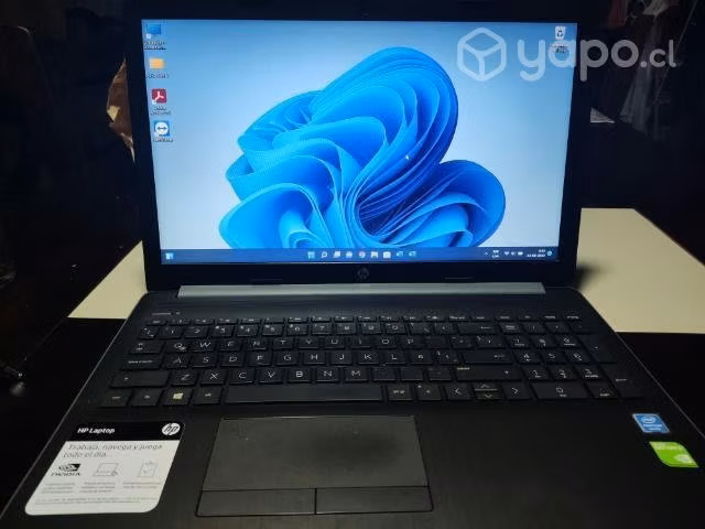 Notebook hp 8 GB ram tarjeta Nvidia mx110