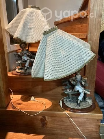 Lámparas de porcelana italiana Cirrincione"