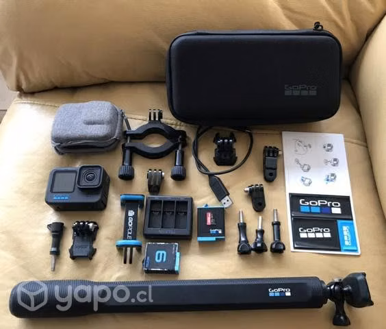 Cámara GoPro Hero 10. Más accesorios