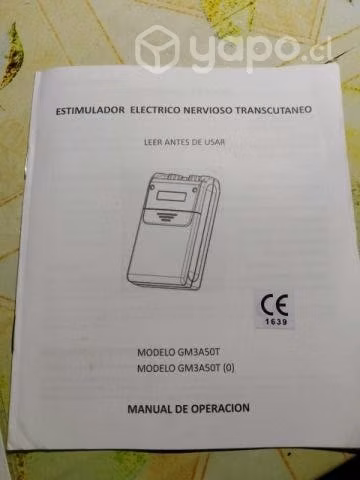 Estimulador eléctrico nervioso transcutaneo