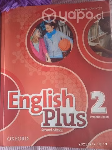 Texto de inglés " ENGLISH PLUS 2 "