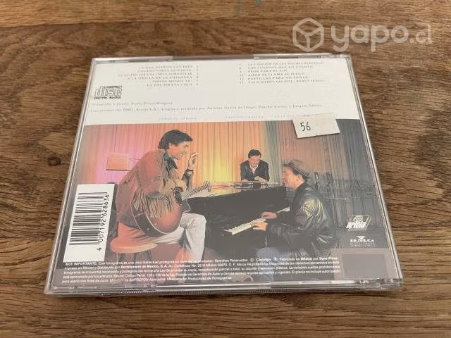 Cd joaquín sabina (física y química)