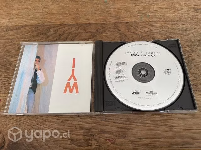 Cd joaquín sabina (física y química)
