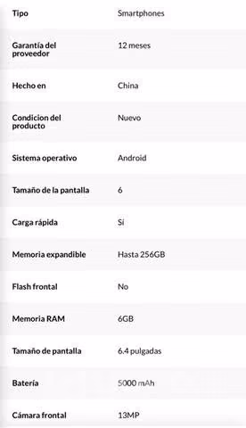 Celular redmi