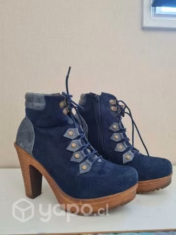 Botines gamuza