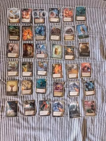 Cartas mitos y leyendas (empastes incluidos)