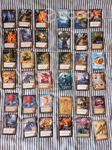 Cartas mitos y leyendas (empastes incluidos)