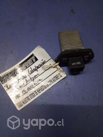 Resistencia calefaccion Ssangyong New Actyon