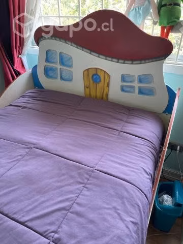 Cama Nido 1,5 plaza + 1 colchón (usada)