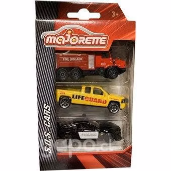Majorette Emergency Cars - 1/64