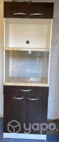 Mueble de cocina microondas y horno