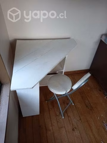 Escritorio para esquina + silla