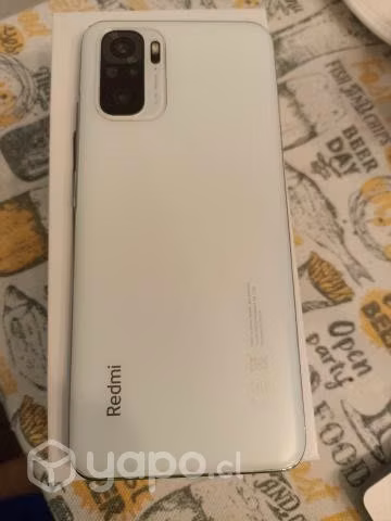 Xiaomi Redmi Note 10 Pebble White semi nuevo