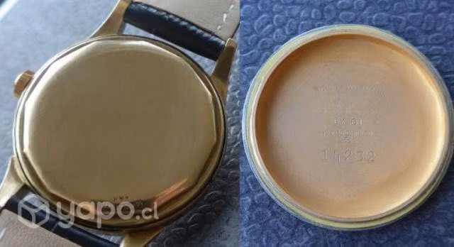 Antiguo Reloj Longines Mecánico Cuerda Enchapado