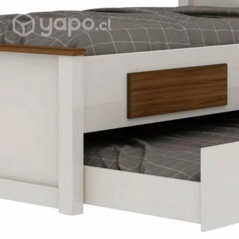 Cama nido blanca 1,5 plazas nuevas de tiendas - Imagen 2