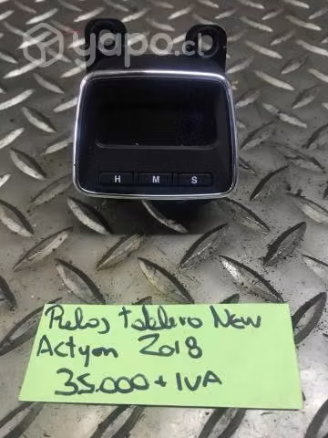 Reloj tablero New Actyon 2018