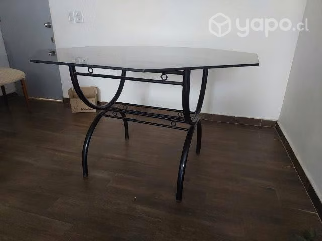 Mesa de vidrio para comedor