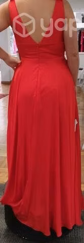 Vestido rojo de fiesta/noche/matrimonio 1 uso