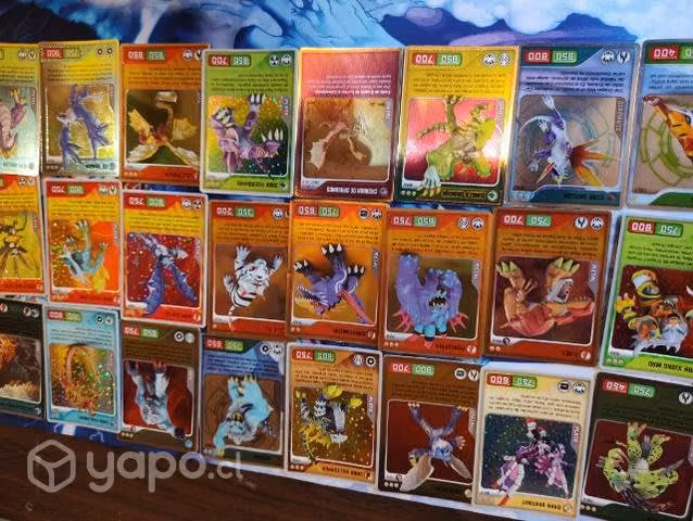 Cartas invizimal primera generación 330 aproximada