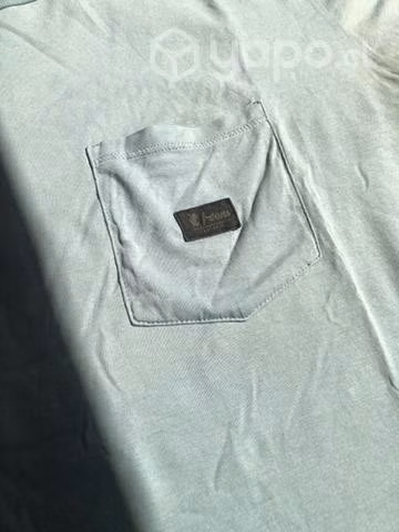 Polera Froens celeste XL - Imagen 2