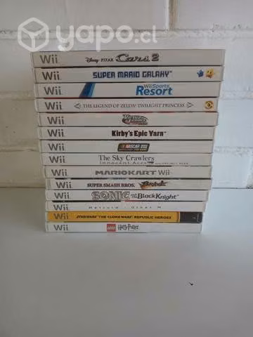 Pack de juegos de Wii