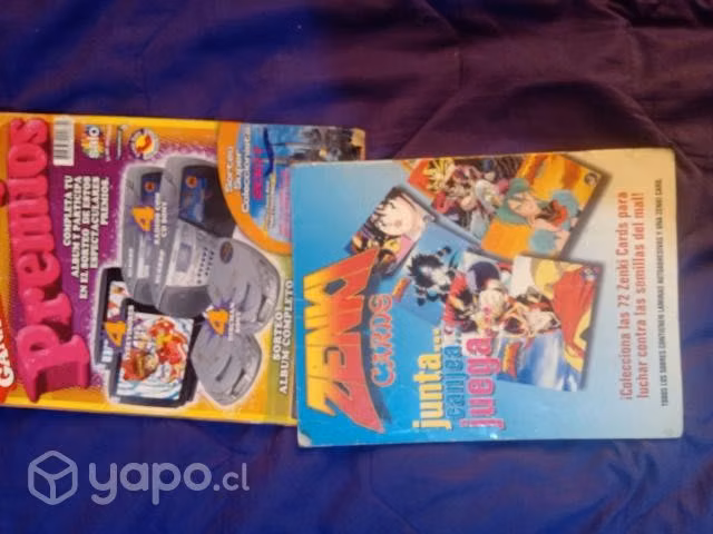 Álbumes zenki 12 laminas y Sakura 2 sin laminas - Imagen 3