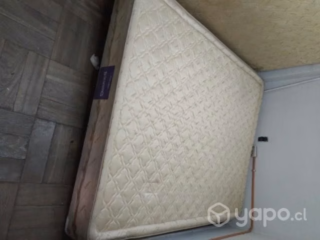 Box Spring Rosen 2 plazas