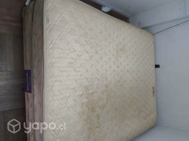 Box Spring Rosen 2 plazas