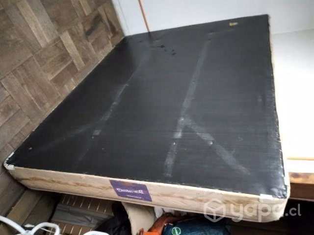Box Spring Rosen 2 plazas