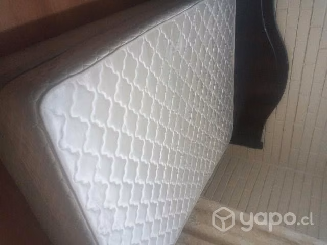 Cama 2 plaza respaldo