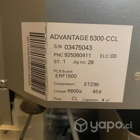 Refrigerador Fensa Advantage 5300