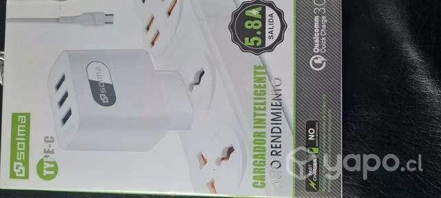 Cargador triple de celulares - Imagen 2