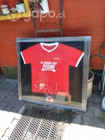 Camiseta autografiada por chupete suazo