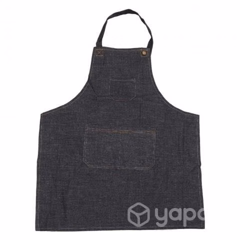 Pechera Delantal Mezclilla Jeans Cocina y Asados