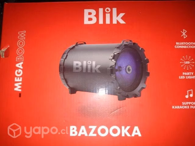 Bazooka con luces rgb
