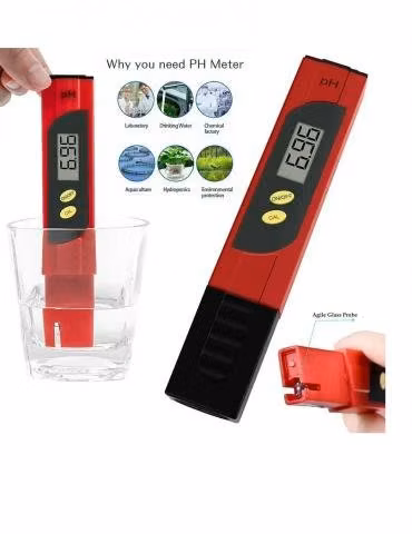 Medidor Ph Metro Digital Lcd Con Caja Y Calibrador