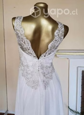 Vestido de novia confeccionado por Marisol Órdenes