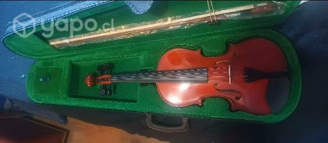 violín 4/4 nuevo sin uso con cuerdas para