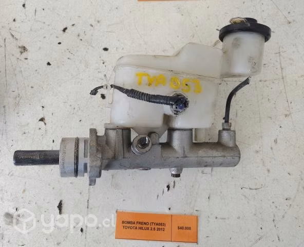 Bomba Freno (TYA053) Toyota Hilux 2.5 2012