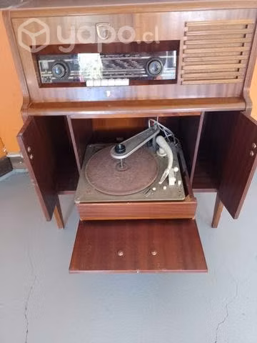 Radio con tocadisco