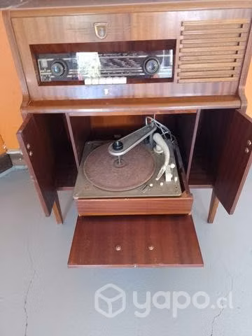 Radio con tocadisco