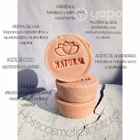 Shampoo sólido anticaídas capilmax Romero