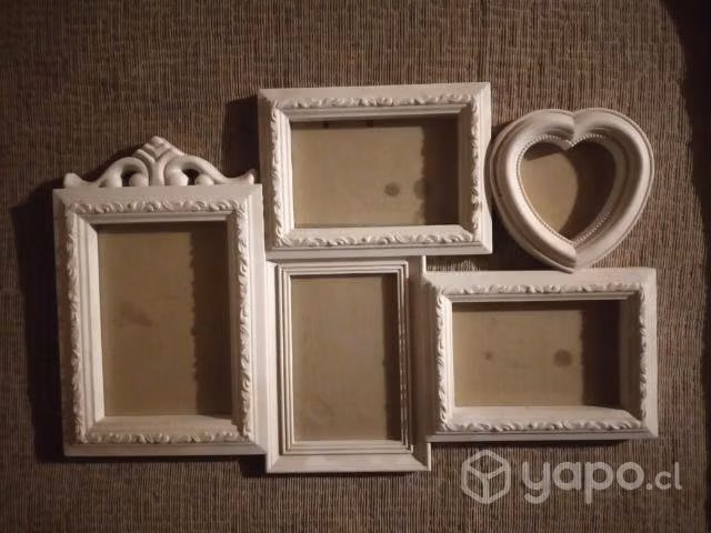 Lindo Portaretratos de pared sin uso