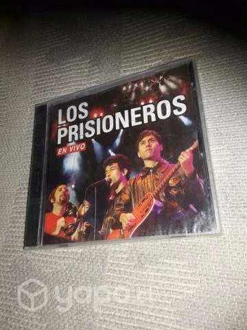 Cd Los prisioneros en vivo