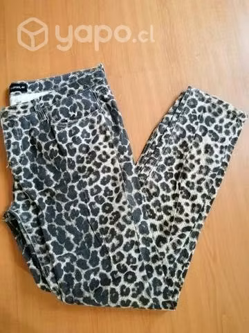 Jeans animal print talla 44