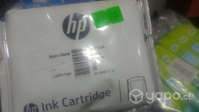 Tinta HP 727 mk black original de 40ml