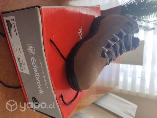 Zapatos de seguridad de hombre nuevo, talla 42
