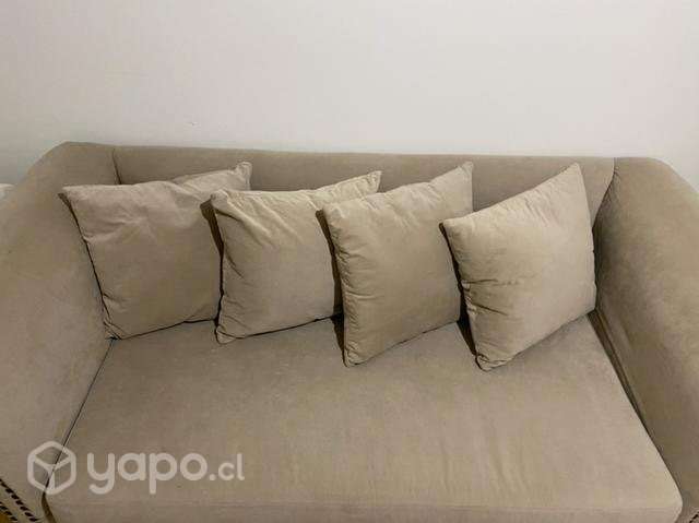 Sillón beige 2 cuerpos - Imagen 2