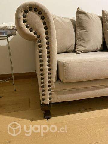 Sillón beige 2 cuerpos - Imagen 3