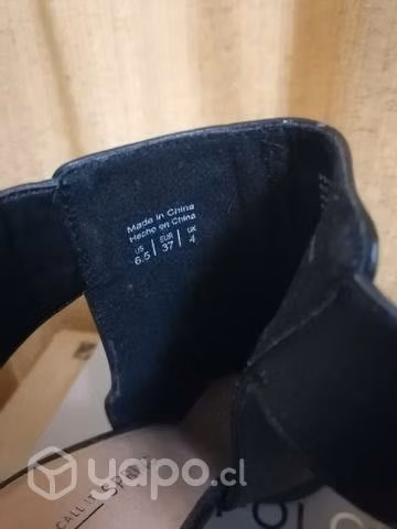 Zapatos Negros sin talón